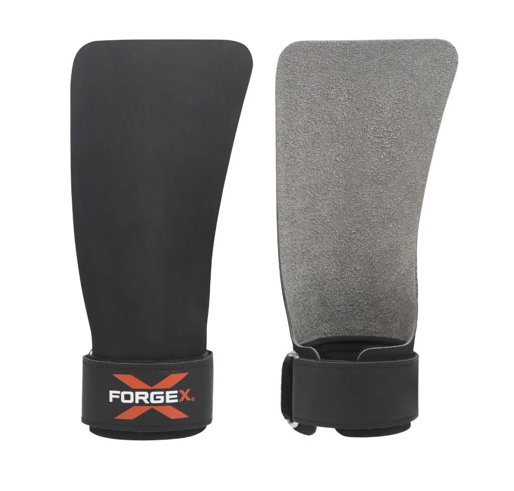 Calleras ForgeX Pro Grip -Calleras Crossfit sin magnesio    |   Version Black