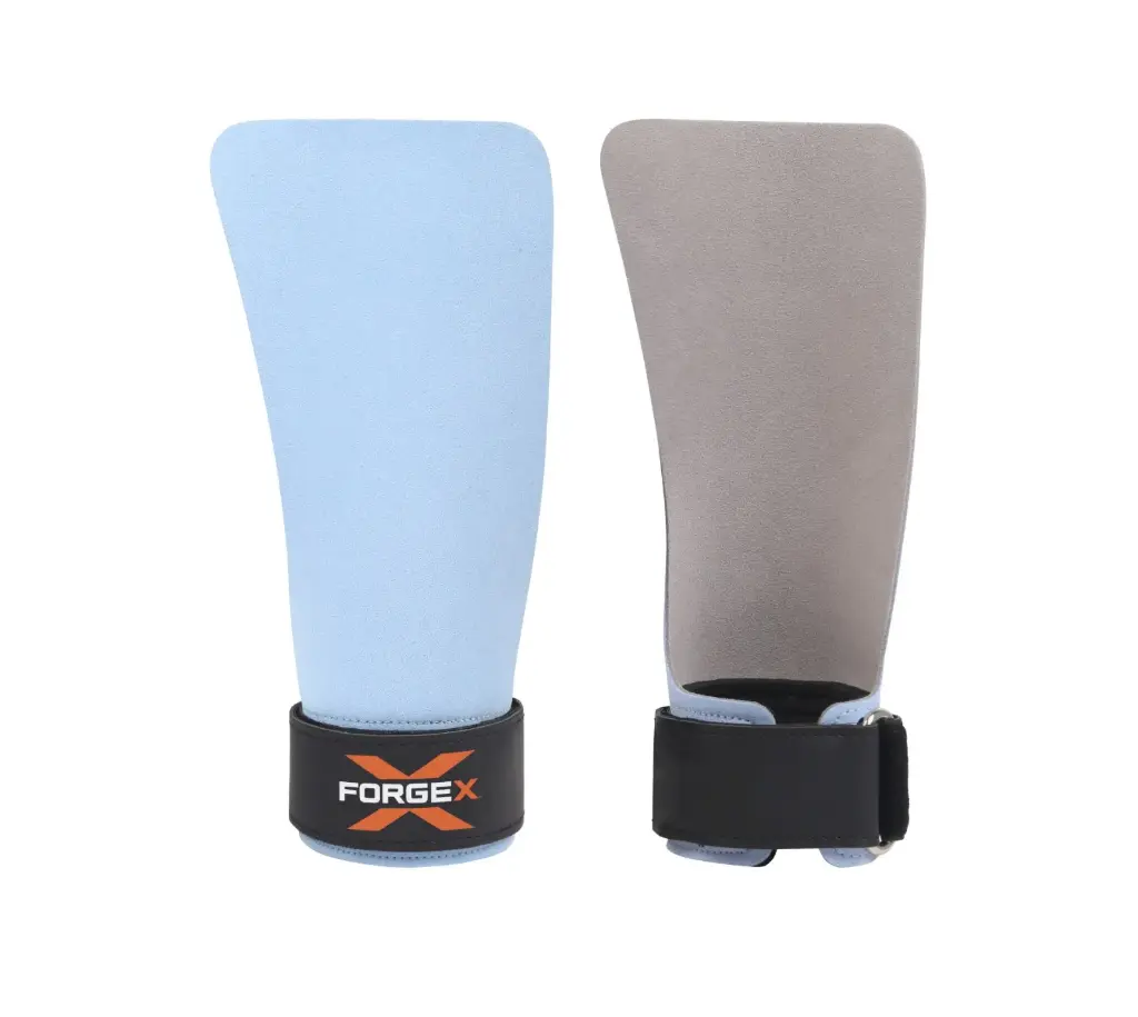 Calleras ForgeX Pro Lock -Calleras Crossfit con magnesio    |   Version Azul